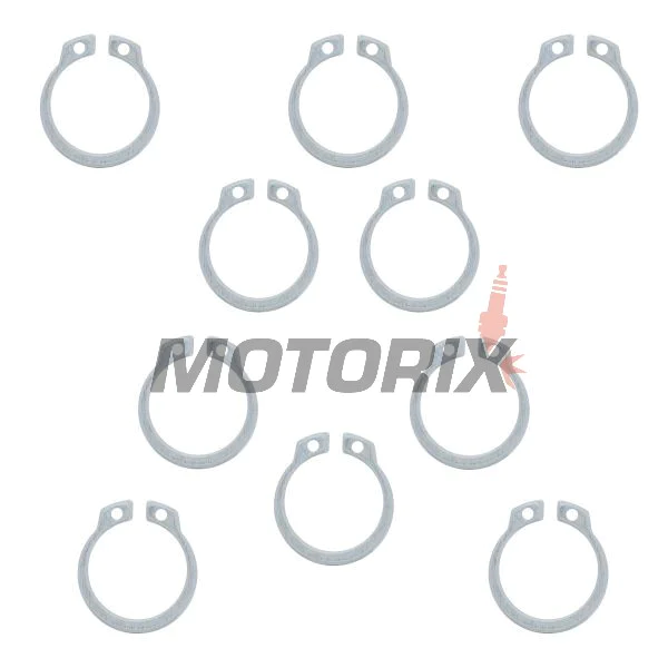 Pojistné kroužky předního pastorku -4 RIDE- 10ks, KTM SX 65/85/105 1998-2012, KTM XC 65/85/105 2008-2009