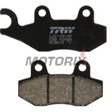 Brzdové destičky -TRW- MCB615, Aeon Overland 125/180, Arctic Cat DVX 90, Cagiva Canyon/Elefant/Navigator, CAN-AM Commander/Maverick 800/1000, Kawasaki Ninja/Brute Force/Teryx 125-800, Suzuki Burgman/DR Big/LT-R 200-800, Triumph Tiger/Daytona 750-1200, Yam