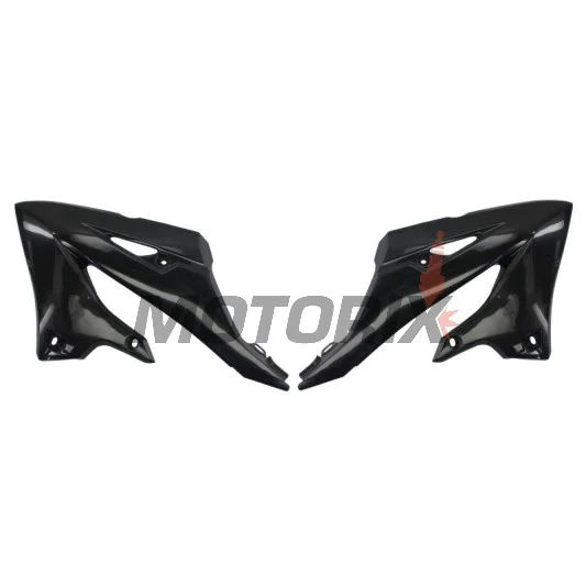 Přední boční plasty -POLISPORT- černé, YAMAHA YZ 125/250 2022-2023