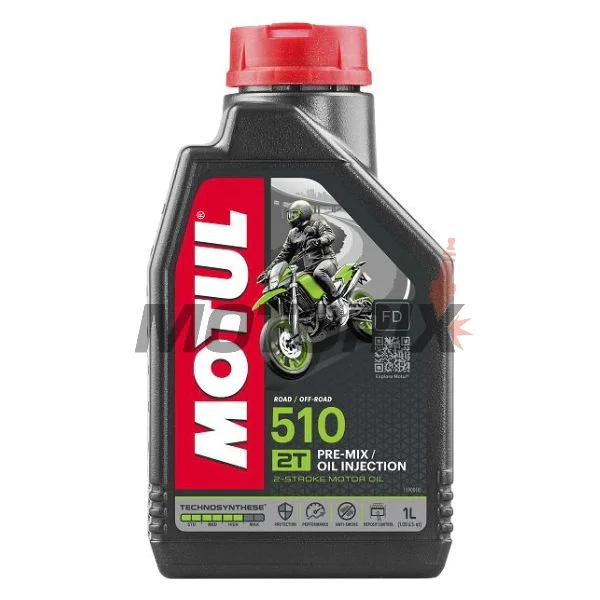 2taktní olej -MOTUL- 510, 2T, polosyntetika, 1L