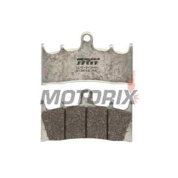 Brzdové destičky -TRW- MCB659CRQ, Kawasaki VN 1500/1600, ZR 1100, ZRX 1100/1200, ZX-6R 600/636, ZX-7R 750, ZX-9R 900; Suzuki GSF 1200, GSX 1400, GSX-R 1000, VZ 1600 - 1996-2008