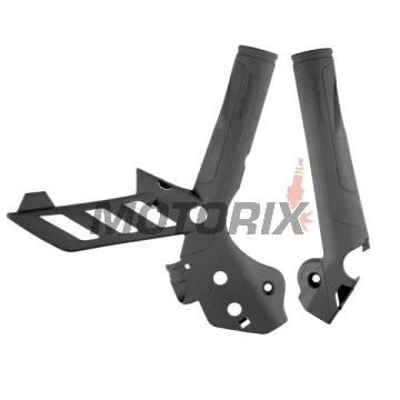 Chrániče rámu -POLISPORT- černý, KTM EXC, SX, SX-F, XCF-W, XC-W 50-505 2011-2016
