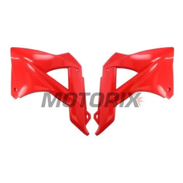 Přední boční plasty -POLISPORT- červené, GAS GAS EC 125-450 2010-2011