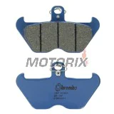 Brzdové destičky -BREMBO- 07BB2407, Beta Evo 125/250/290/300, Beta Minicross 50, Beta Minitrial 50, BMW K100/K1100/K1200LT/RS, BMW K1 1000, BMW R100R/R850/R1100/R1150/R1200/C/GS/RS/RT/S models (1990-2001)