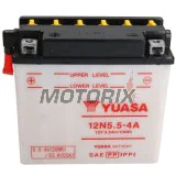 Akumulátor -YUASA- 12N5.5-4A, 6Ah 12V