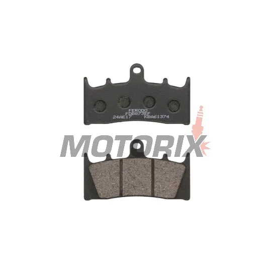 Brzdové destičky -FERODO- FDB873EF, Kawasaki Mean Streak/ZRX/Ninja ZX-12R/ZX-7R/ZX-9R, Suzuki Bandit 1200/Hayabusa/GSX-R 1000/TL1000R/Marauder 1996-2007