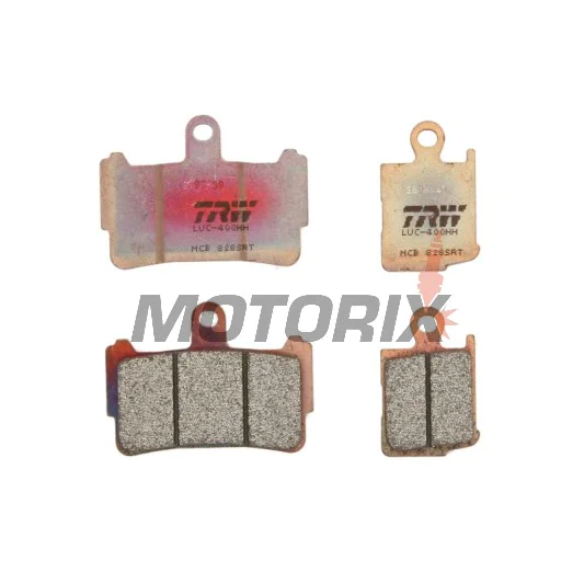 Brzdové destičky -TRW- MCB828SRT, sintrované, Honda VFR1200F ABS/DCT V4 (2010-2013)