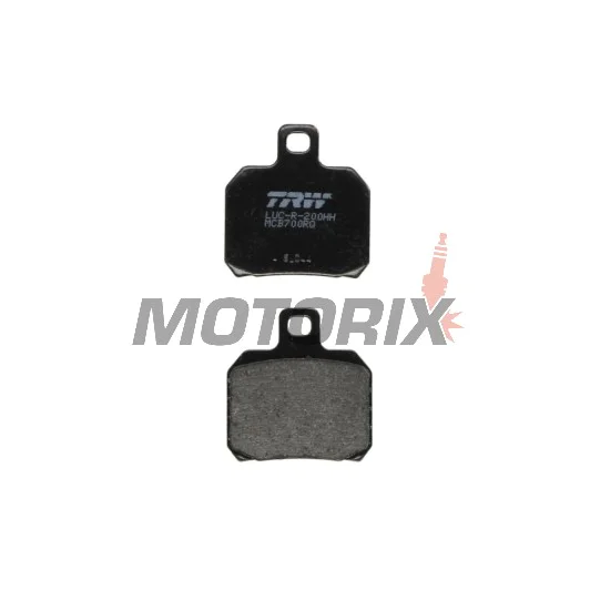 Brzdové destičky -TRW- MCB700RQ, Aprilia ETV, RS, RSV, SL, Tuono; Benelli TNT, Tornado, TreK; Ducati 1098, 1198, 848, Monster, Multistrada, Panigale; KTM RC8, Super Duke; Moto Guzzi Breva, Nevada; Piaggio Beverly, X8, X9; Yamaha YP, VP, XQ