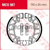 Brzdové čelisti -TRW- MCS987, 110x25mm, Piaggio/Vespa Sfera 1 50 (1991-1994), Sfera 2 80 (1994-1996)