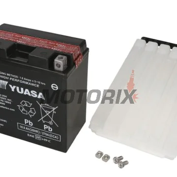 Akumulátor -YUASA- YTX20CH-BS, 19Ah 12V