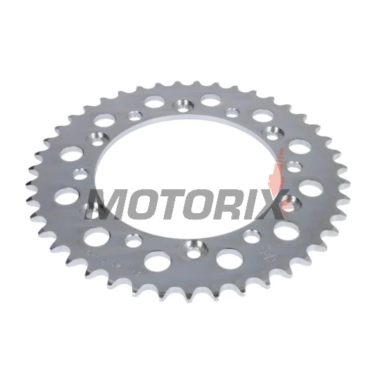 Zadní rozeta -JT- JTR245/3,43, 43 zubů, ocelový, Gilera RC 600 1989-1992, Honda CB 250 1996-2001, FMX 650 2004-2008, FX 650 1999-2001, NSR 250 1986-1987, NX 250 1988-1990, NX 650 1988-1994, VTR 250 1988, 1998, 2009-2012, VTZ 250 1988