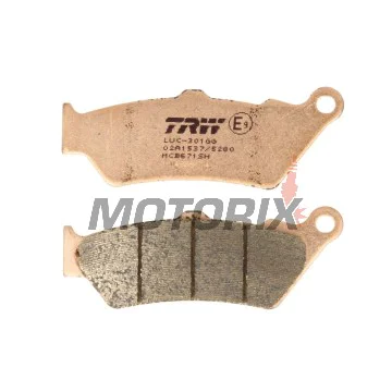 Brzdové destičky -TRW- MCB671SH, Aprilia Pegaso 650, BMW F 800 GS, Ducati Scrambler 800, Honda NX Dominator 650, KTM Adventure 990, Moto Guzzi California 1100, Triumph Rocket III 2300, Yamaha XT 660R (1976-2020)