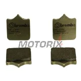 Brzdové destičky -BREMBO- 07BB33RC, Aprilia RSV 1000, Benelli TnT/Tornado 900-1130, BMW S 1000, Ducati Monster 1000, Husqvarna SM 450-510, KTM Super Duke/Supermoto 950-990, MV Agusta Brutale 910 (2001-2016)