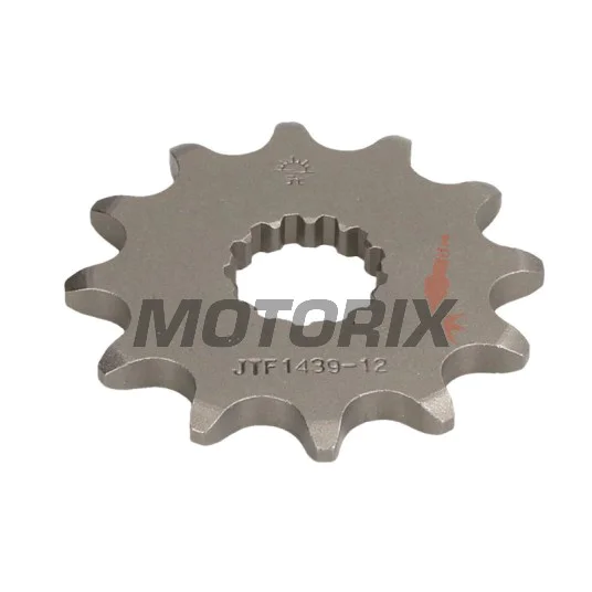 Přední pastorek -JT- JTF1439,12, 12 zubů, Suzuki ALT (Three Wheelers) 185 1985, GSF 250 1990-1994, LT 160 1989-2001, 2003-2004, LT 185 1984-1987, LT 230 1985-1988, LT 250 1989-1990, LT-F 160 1991-2004