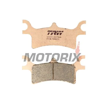 Brzdové destičky -TRW- MCB798SI, Polaris Scrambler 500 4WD, Sportsman 400/500/600/700/800/Big Boss 6x6/X2, Trail Blazer 250, Trail Boss 330, Xpedition 325 - 2002-2015