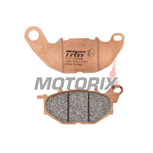 Brzdové destičky -TRW- MCB878TRQ, Yamaha CZD 300 X-Max 2017-2019, MT-03 321 ABS 2016-2018, YZF-R3 321 2015-2020