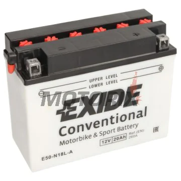 Akumulátor -EXIDE- Y50-N18L-A, 20Ah 12V