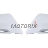 Zadní boční plasty -POLISPORT- bílé, KAWASAKI KX 125/250 1996-1998