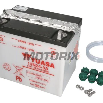 Akumulátor -YUASA- 12N24-3A, 25Ah 12V