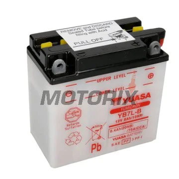 Akumulátor -YUASA- YB7L-B, 8Ah 12V