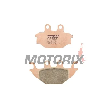 Brzdové destičky -TRW- MCB760SI, Adly 300-500cc ATV, Arctic Cat DVX 250, CPI XS 250, Kawasaki KVF Brute Force 300, Kymco KXR/MXU/Maxxer 250-700cc, Yamaha MT 125 & YZF-R125 125cc (2004-2018)