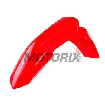 Přední Supermoto blatník -POLISPORT- červený, HONDA CRF 250/450 2021-2023