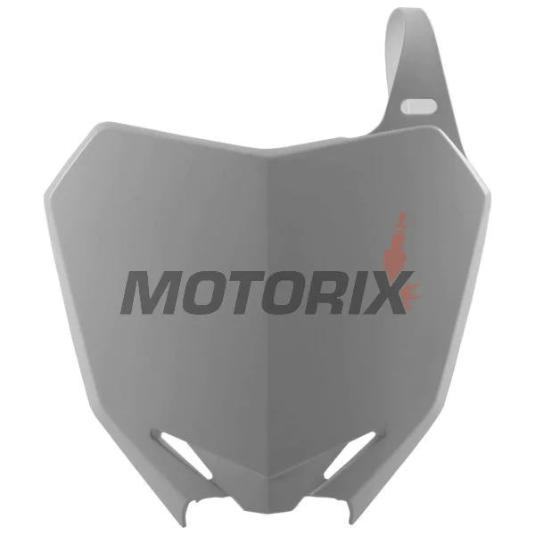 Motokrosová maska/tabulka startovního čísla -POLISPORT- bílá, SUZUKI RM-Z 450 2008-2017