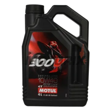 Motorový olej -MOTUL- 10W40, plná syntetika + ester, 4L