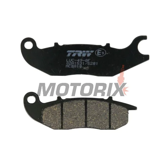 Brzdové destičky -TRW- MCB818, Derbi Mulhacen 125, Terra 125/125 Adventure, Honda CRF250L, CRF250M