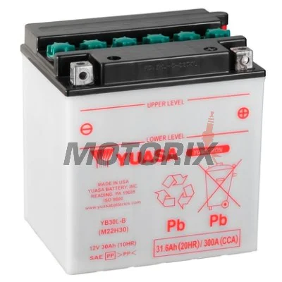Akumulátor -YUASA- YB30L-B, 32Ah 12V