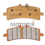 Brzdové destičky -BREMBO- 07BB3793, Aprilia RSV4, BMW HP2/HP4/S1000RR, Ducati 1098/1198/848/Diavel/Panigale/xDiavel, Kawasaki Ninja H2/ZX-10R/ZX-14R, KTM RC8/Super Duke, MV Agusta Brutale/F3/F4, Suzuki Hayabusa/GSX-R/GSX-S, Triumph Day