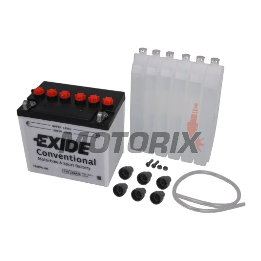 Akumulátor -EXIDE- 12N24-4A, 24Ah 12V