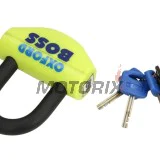 Zámek -OXFORD- Boss 12.7mm, žlutý