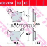 Brzdové destičky -TRW- MCB730EC, Honda CR/CRF/CRE (2000-2014), Aprilia MXV 450 (2008), Honda CRM 450 (2008)