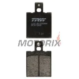 Brzdové destičky -TRW- MCB75RQ, Aprilia RS 50/125/250, AF1 125, Tuareg 125/350, Ducati Monster 600/900/1000, 916, SS 750/900, Cagiva Mito 125, Raptor 650, Elefant 750, KTM GS 125/500, MX 125/500, Moto Guzzi California 1100, Daytona 1000, V11 1100, Husqvar