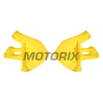 Přední boční plasty -POLISPORT- žluté, SUZUKI RM 125/250 1999-2000