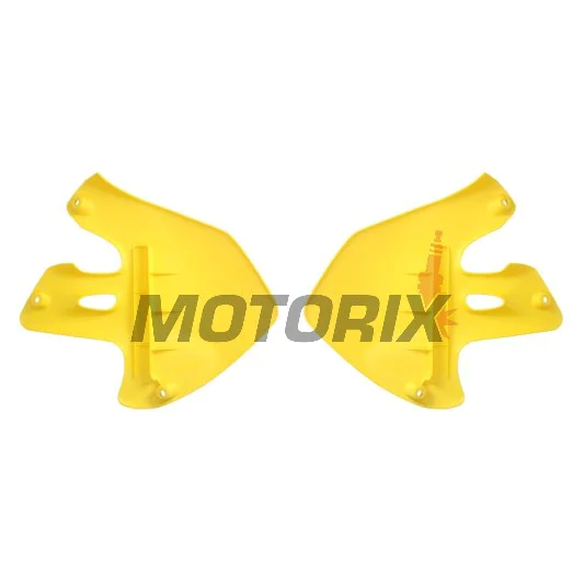 Přední boční plasty -POLISPORT- žluté, SUZUKI RM 125/250 1999-2000
