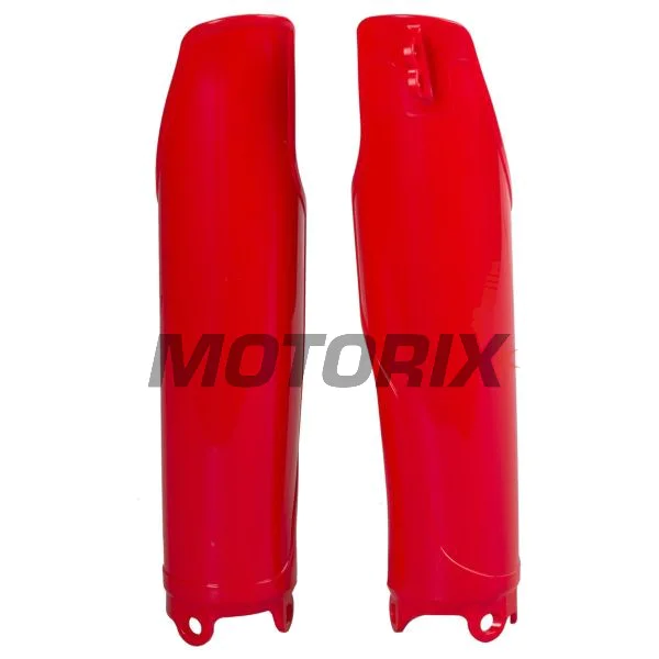 Chrániče přední vidlice -POLISPORT- červené, HONDA CRF 450 2004-2018