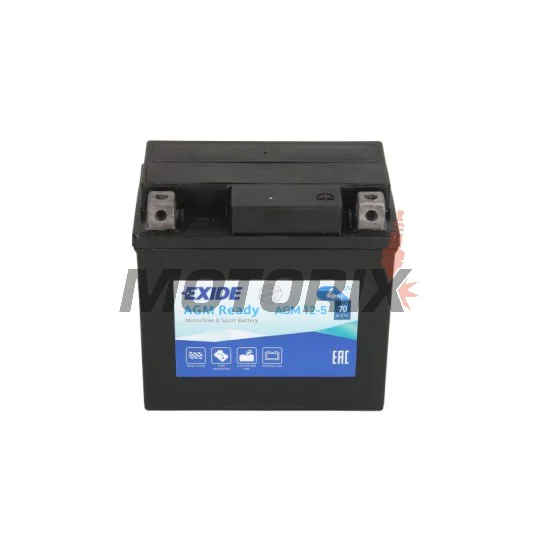 Akumulátor -EXIDE- YTX5L-BS READY, 4Ah 12V
