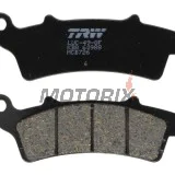 Brzdové destičky -TRW- MCB726, Aprilia Atlantic/Scarabeo/Sportcity (125-500, 2003-2015); Kymco People 125i GT; Malaguti Madison 250/400; Peugeot Elyseo 125; Piaggio Beverly 350