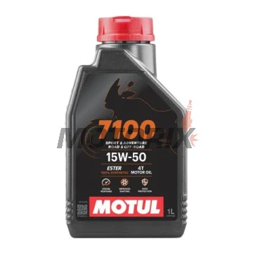Motorový olej -MOTUL- 7100, 15W50, plná syntetika + ester, 1L