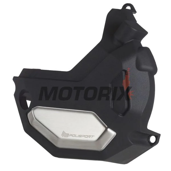 Chránič víka statoru -POLISPORT- černý, HONDA NC 700/750 2014-2020