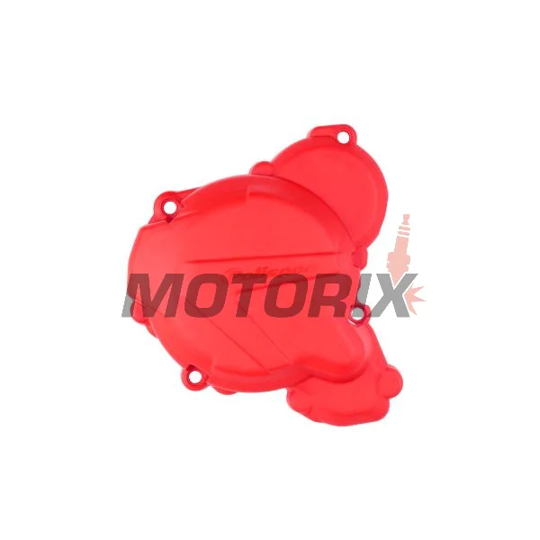 Chránič víka statoru -POLISPORT- červený, GAS GAS EC 300 2021-2021