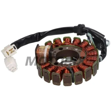 Stator (hvězda) -RMS- Malaguti Madison 125 1999-2004, Malaguti Madison 150 1999-2001, Malaguti Phantom Max 125 2003-2004, MBK Doodo 125 2000-2002, MBK XQ (Thunder) 125 2001-2002, MBK YP 125 1998-2003, MBK YP 150 2000-2002