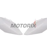 Zadní boční plasty -POLISPORT- bílé, HONDA CRF 250/450 2013-2017