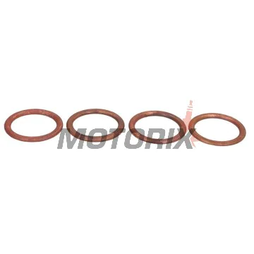 Těsnění výfuku -WINDEROSA- Kawasaki GPZ 550 1981, Kawasaki KZ 550 1980-1983, Kawasaki ZR 750 1991-1993, 2005, Kawasaki ZX 550 1984-1985, Kawasaki ZX 600 1988-1997
