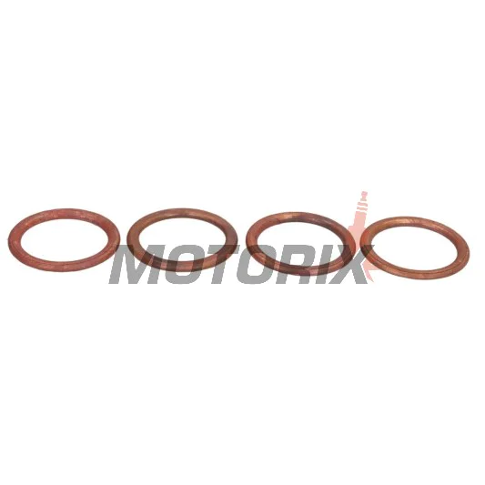 Těsnění výfuku -WINDEROSA- Kawasaki GPZ 550 1981, Kawasaki KZ 550 1980-1983, Kawasaki ZR 750 1991-1993, 2005, Kawasaki ZX 550 1984-1985, Kawasaki ZX 600 1988-1997