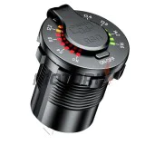 USB adaptér -4 RIDE- 12V, 20W, USB 3.0 + PD (Power Delivery - type C) 2 pinů - univerzální