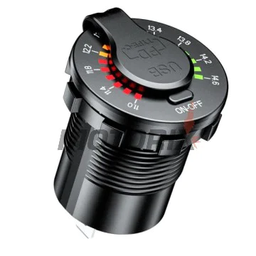 USB adaptér -4 RIDE- 12V, 20W, USB 3.0 + PD (Power Delivery - type C) 2 pinů - univerzální