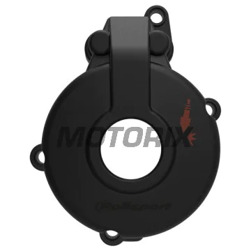 Chránič víka statoru -POLISPORT- černý, SHERCO SE 250/300 2013-2024